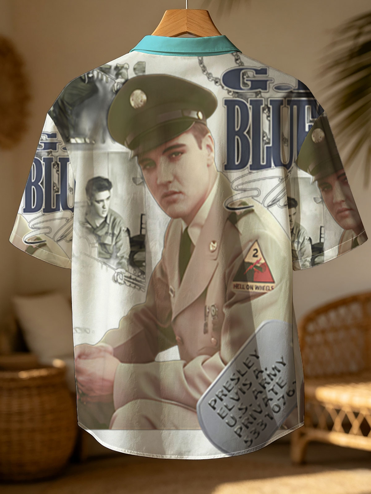 Elvis Presley in G.I. Blues: Army Private, Hell on Wheels -  Shirt