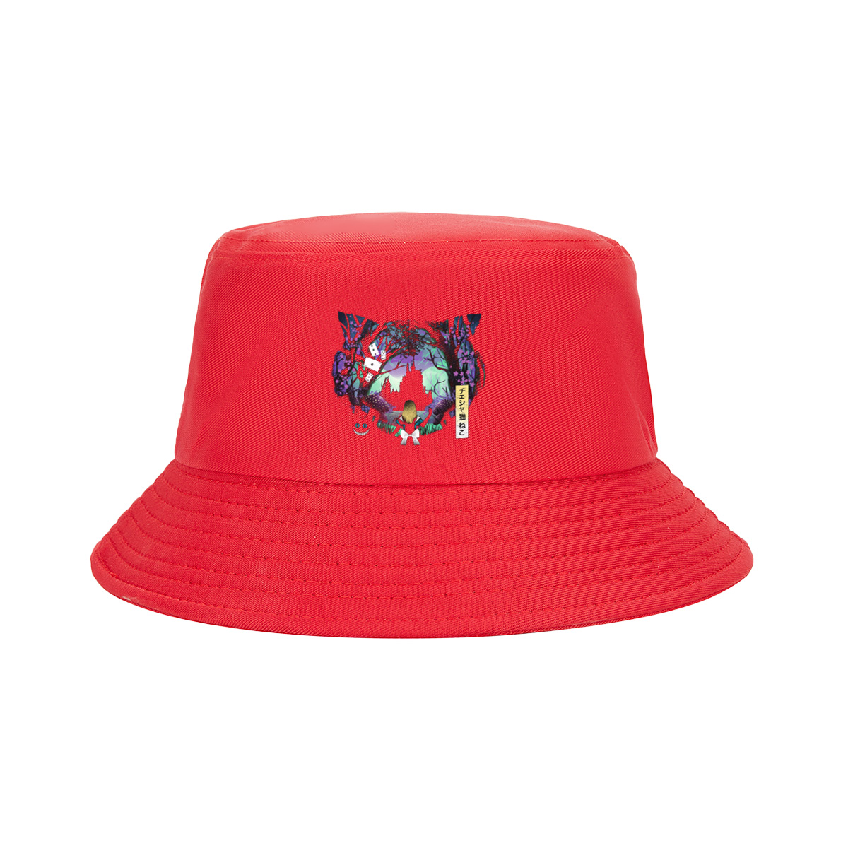 Alice in Wonderland: Cheshire Cat and Alice - Fisherman's Hat
