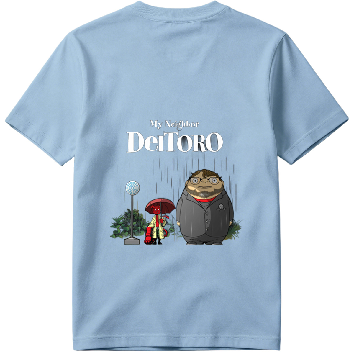 My Neighbor Del Toro: A Rainy Encounter - Tee