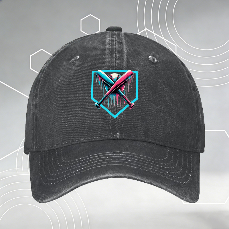 New Baseball Cap Dark Chocolate Babe Print Design Unisex Adjustable Hat for Casual Outdoor Wear Perfect for Fashion-Loving Men and Women