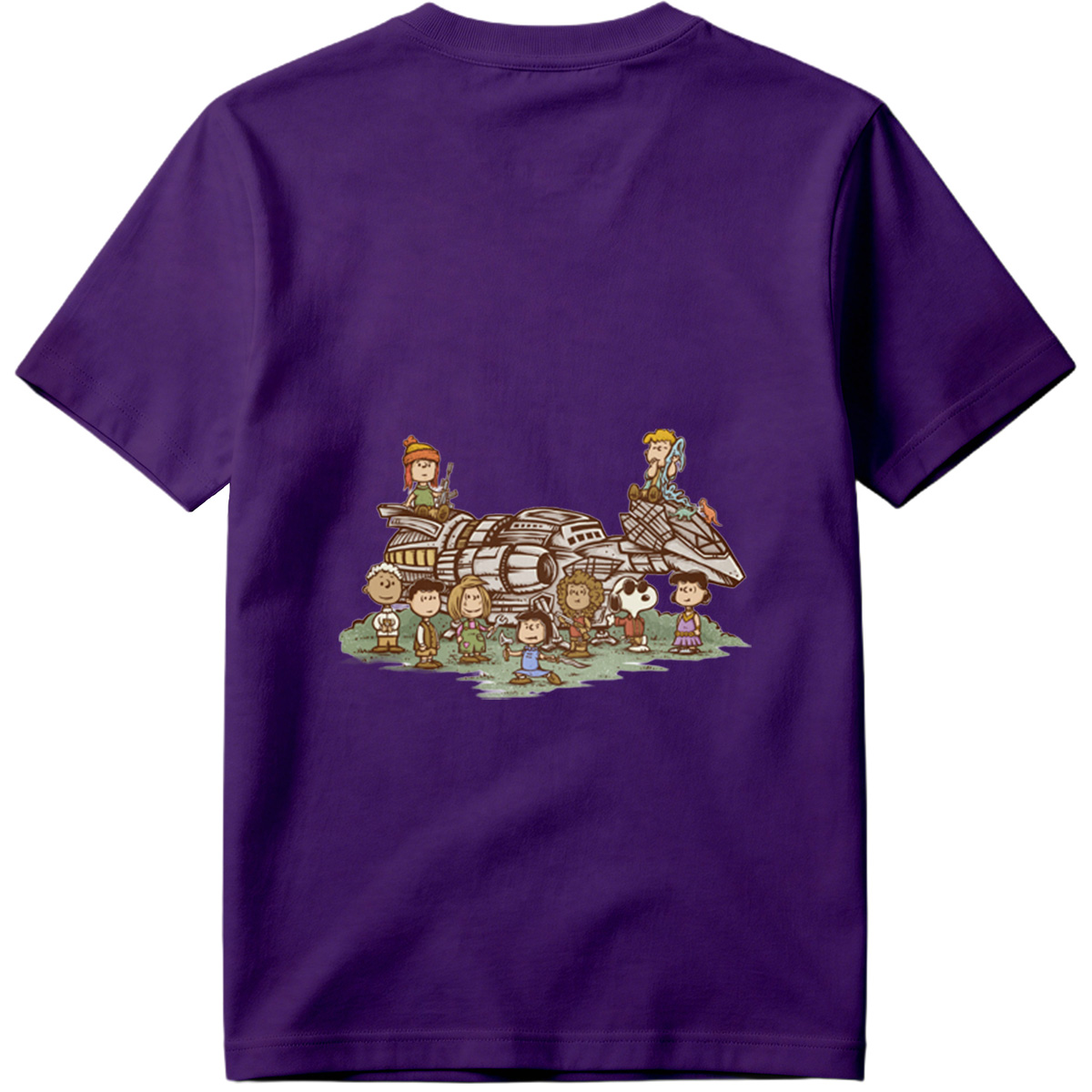Peanuts Characters Meet Star Wars: A Galactic Adventure - Tee