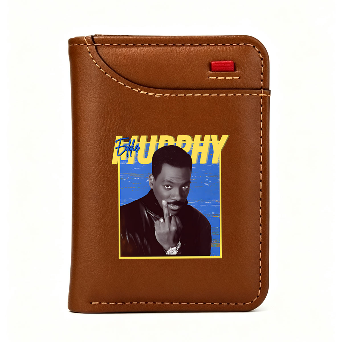 Eddie Murphy: Iconic Comedian and Actor in Bold Style - Vertical Style Wallet