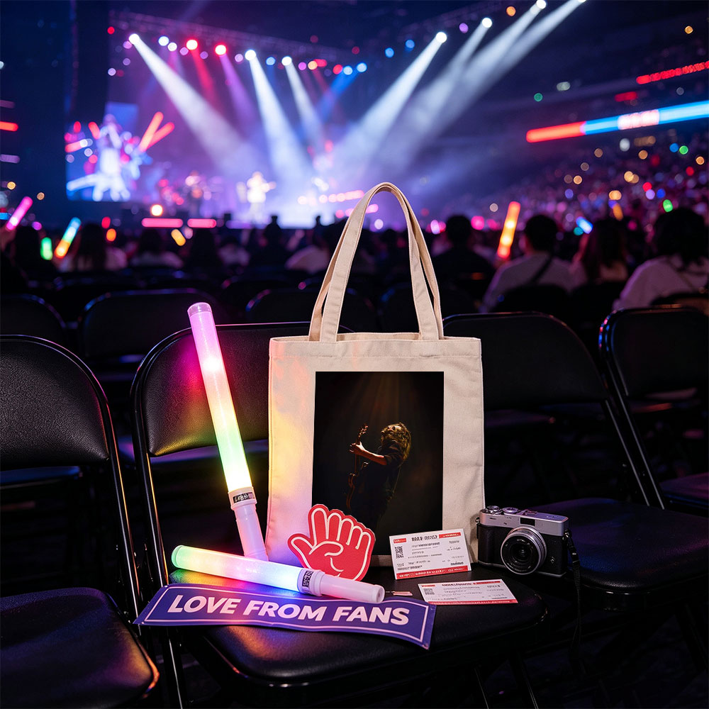 Chris Cornell Live Performance - Passionate Guitarist in Dark Stage Spotlight - Canvas tote bags