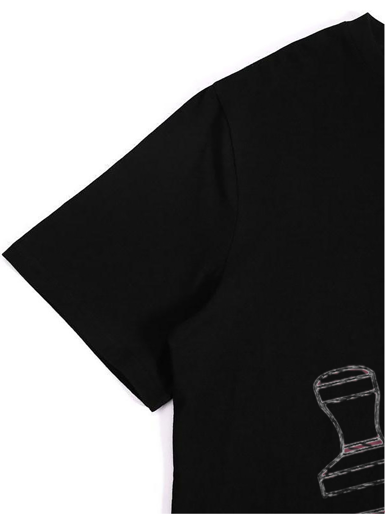 Men's Printed T-Shirt Coffee Tamper Design with Drip Graphic Casual Round Neck Summer Lightweight Breathable Short Sleeve Tee for Coffee Lovers Baristas and Daily Wear