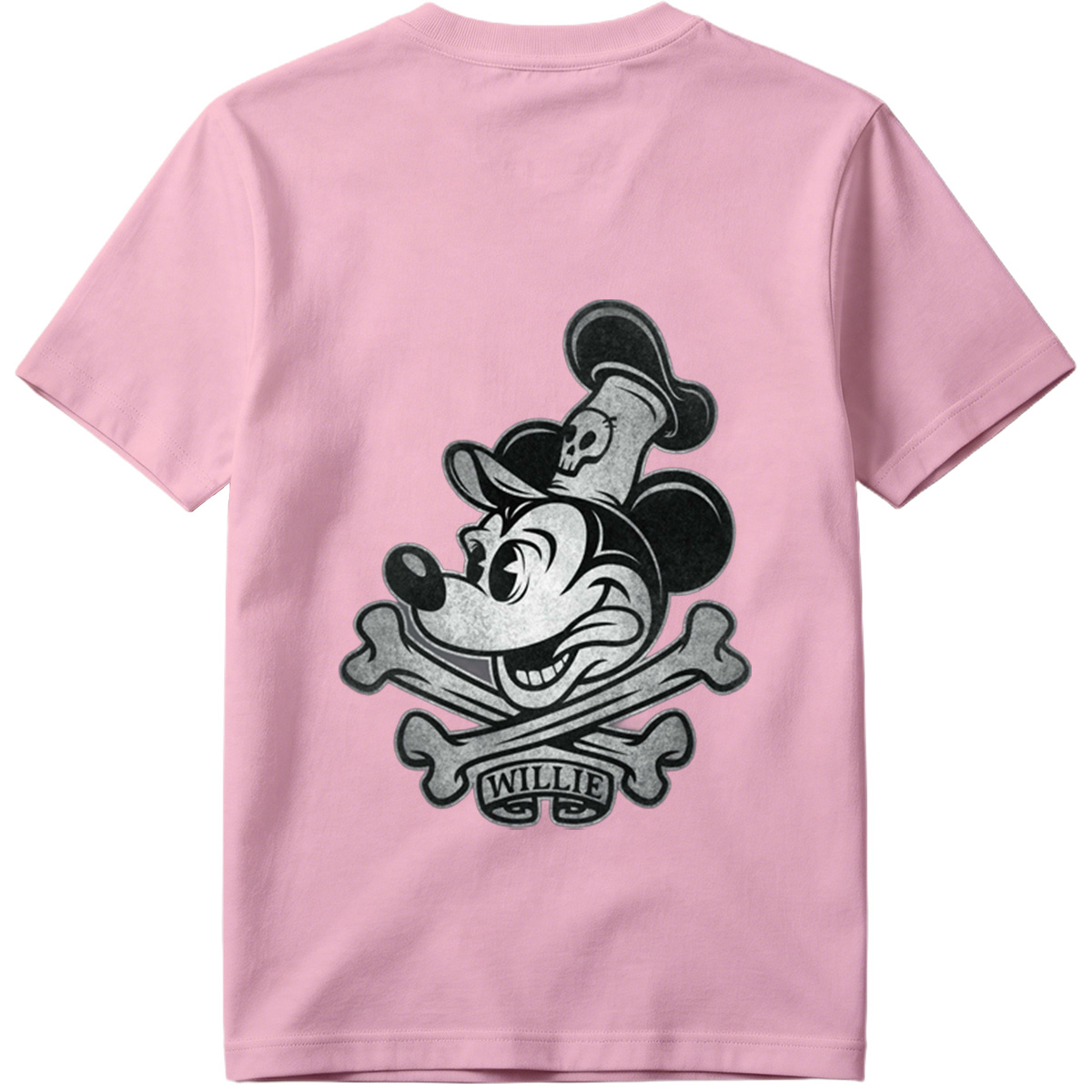 Mickey Mouse Pirate Skull and Crossbones Design - Tee