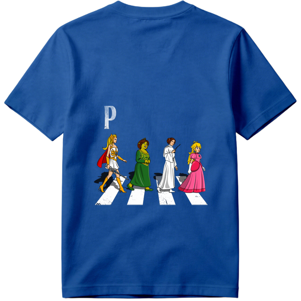 The Princesses: Wonder Woman, Shrek, Princess Leia, and Princess Peach - Tee