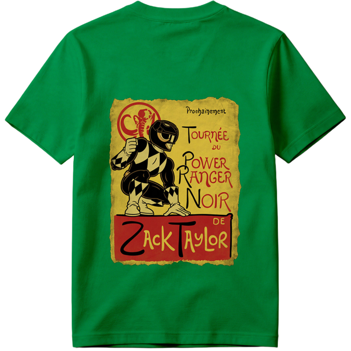 Black Ranger Tour by Zack Taylor - Tee