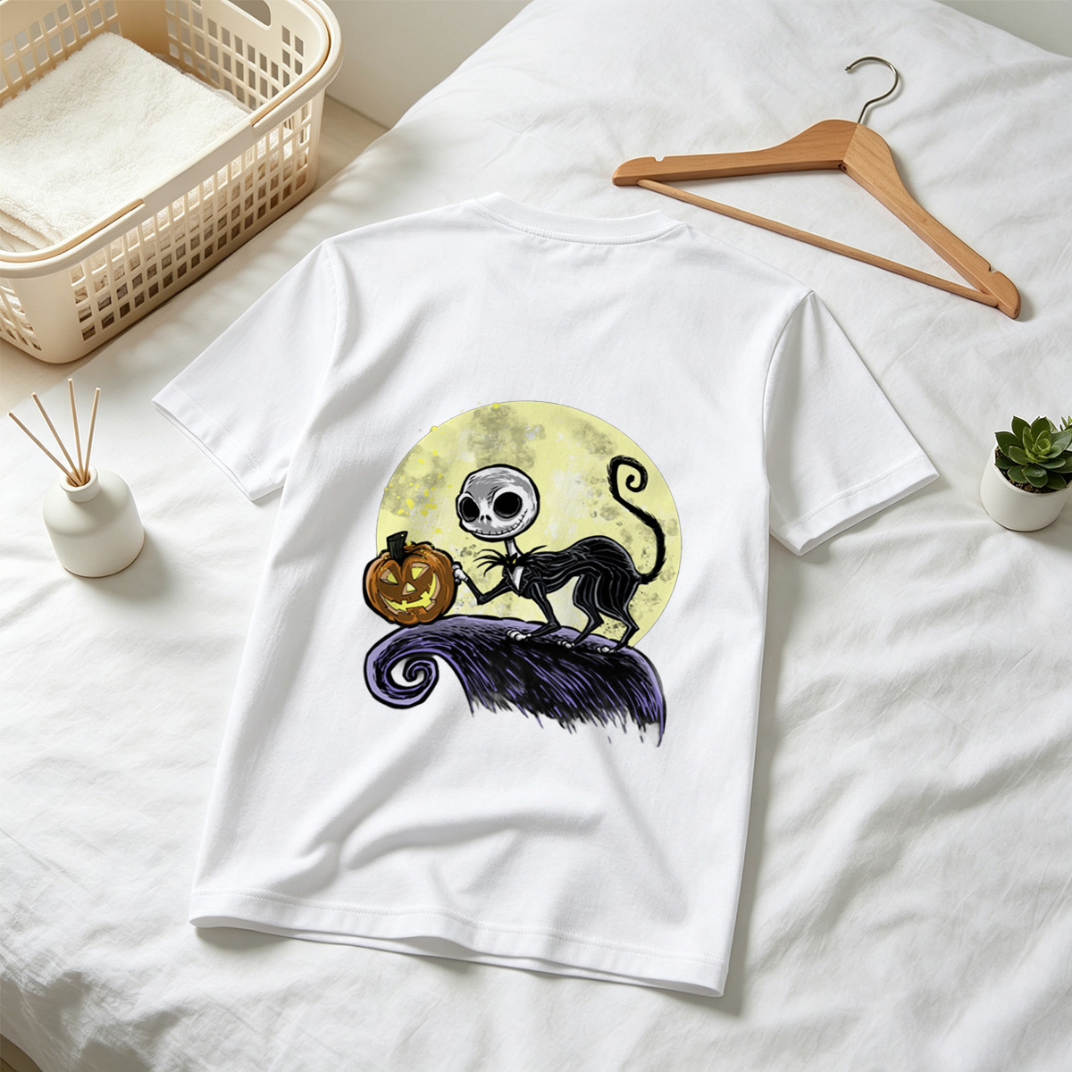 Jack Skellington and Pumpkin Moon - Tee