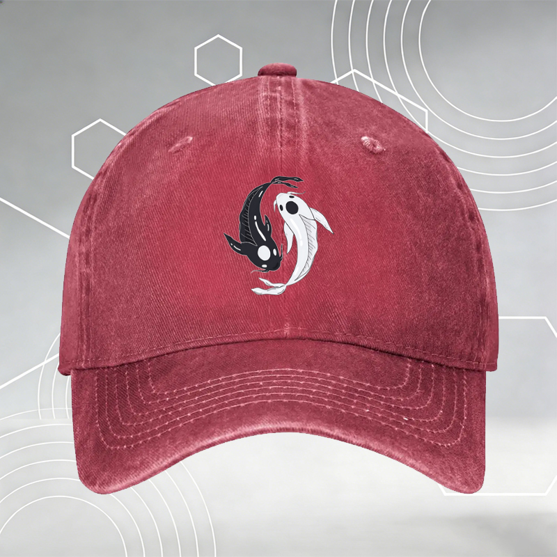 New Baseball Cap with Skull & Crossbones Print 