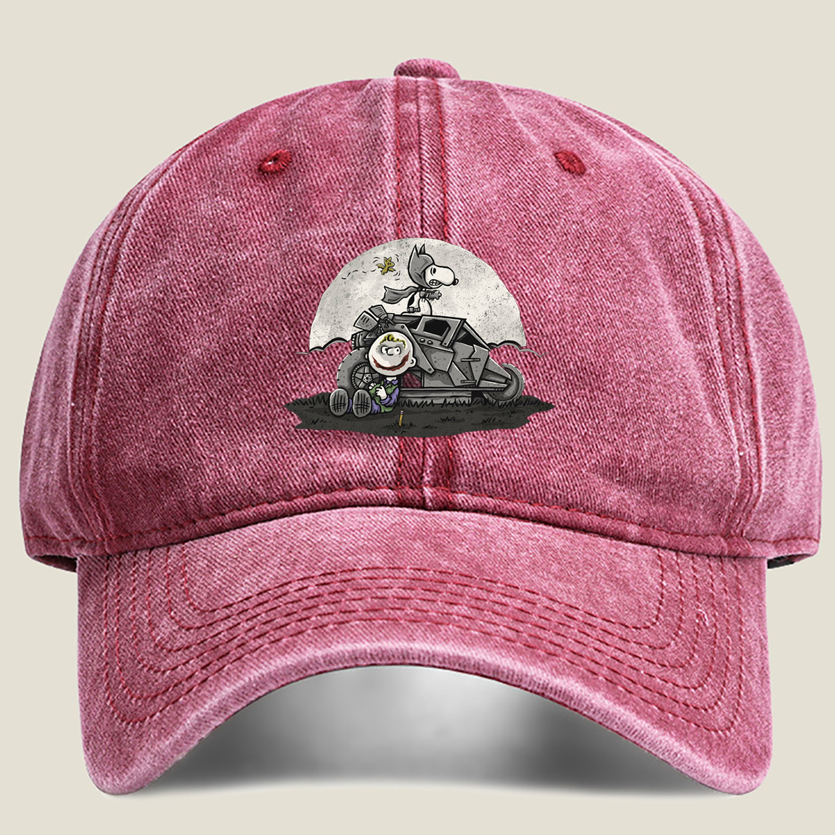 Sonic the Hedgehog vs. The Joker: Moonlight Chase - Washed Denim - Baseball Cap