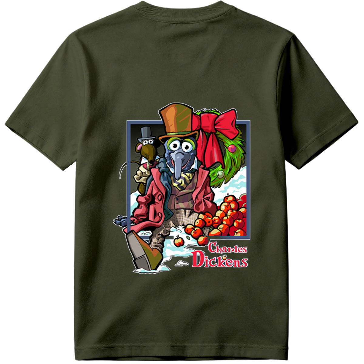 Charles Dickens: Scrooge and the Mouse - Tee
