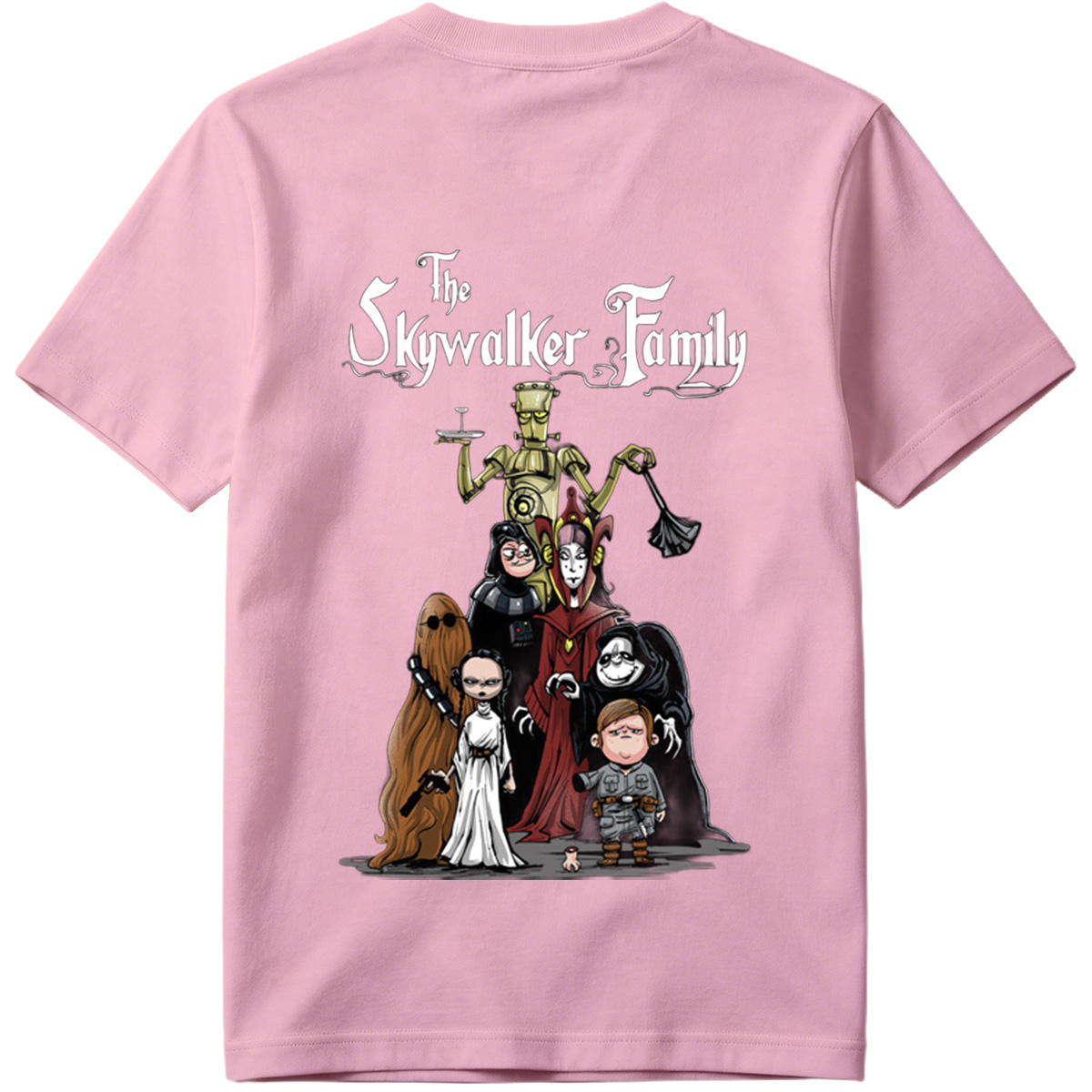 The Skywalker Family: Star Wars Characters Parody - Tee