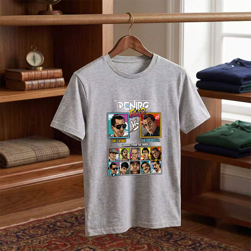 De Niro Fighter: The Casino vs The Goodfella - Choose Your De Niro Character - Tee