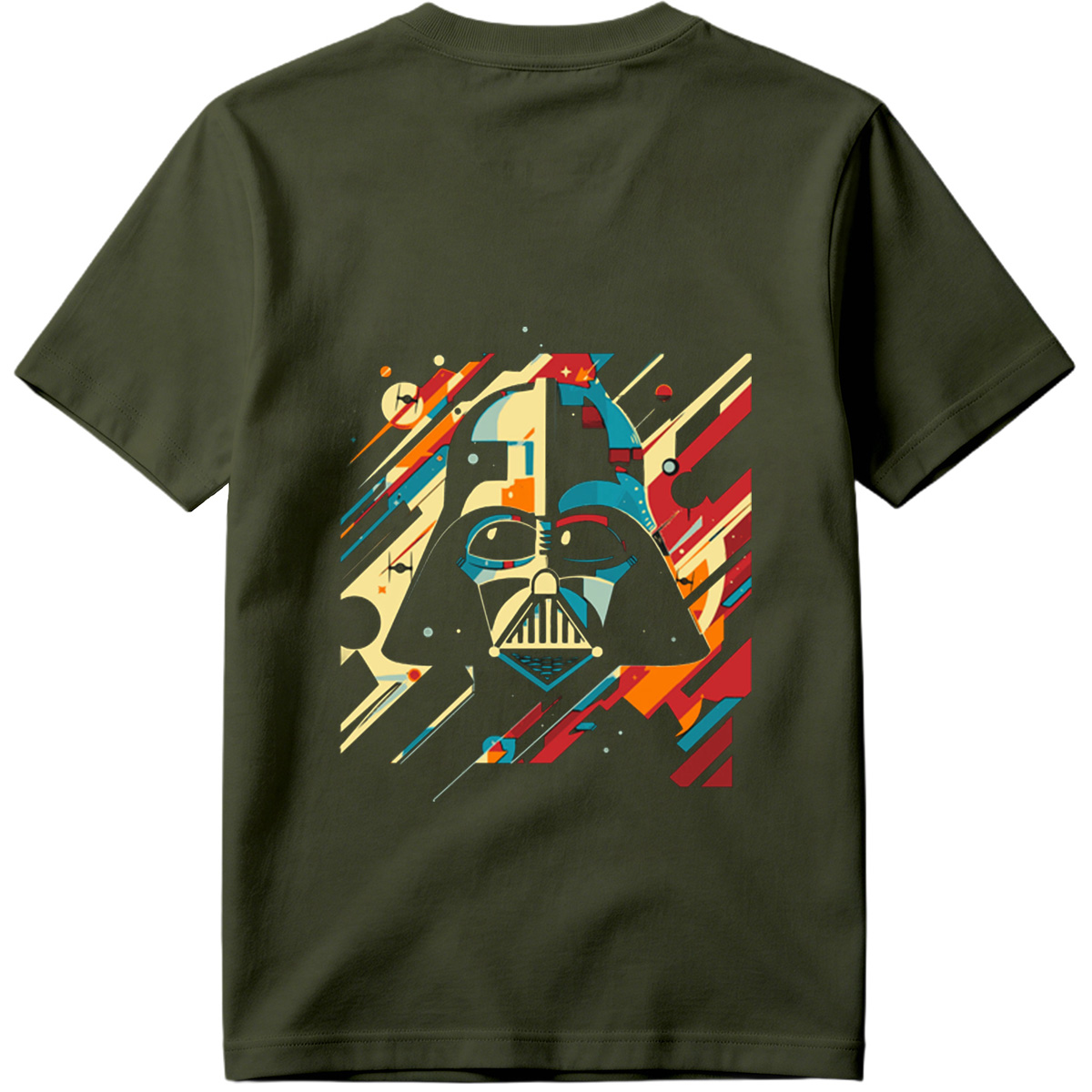 Star Wars Darth Vader Abstract Art - Tee