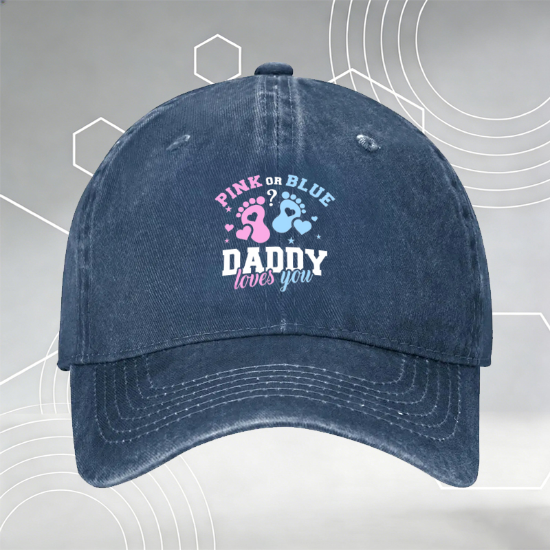 New Baseball Cap with Cute Ghost Emotions Print 