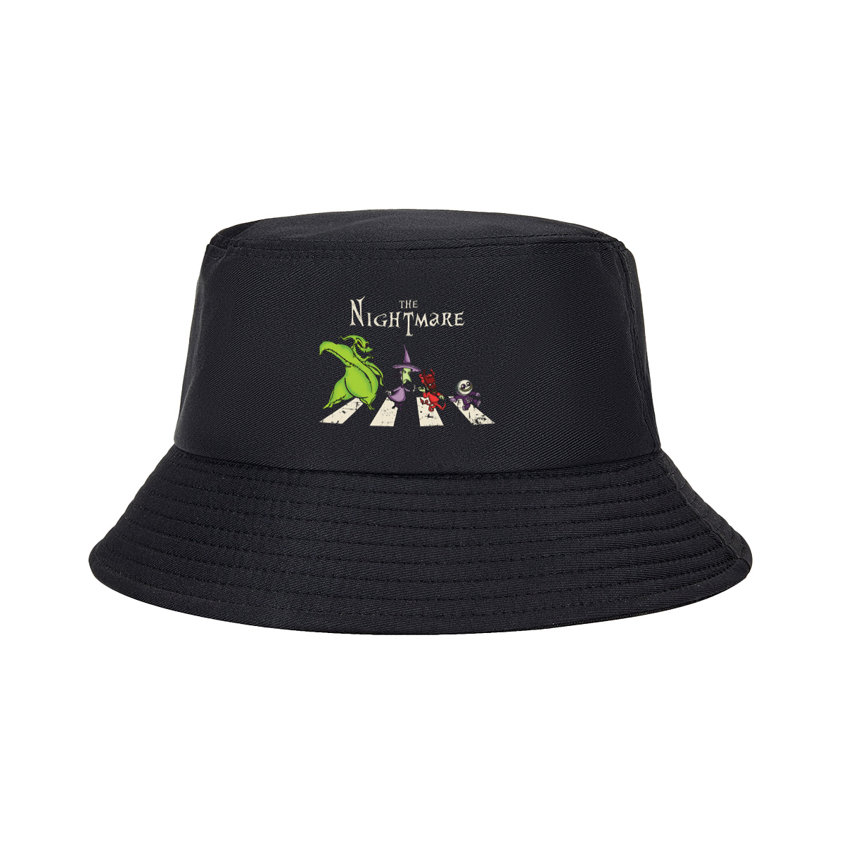 The Nightmare: Oogie Boogie, Witch, Devil, and Jack Skellington Crossing - Fisherman's Hat