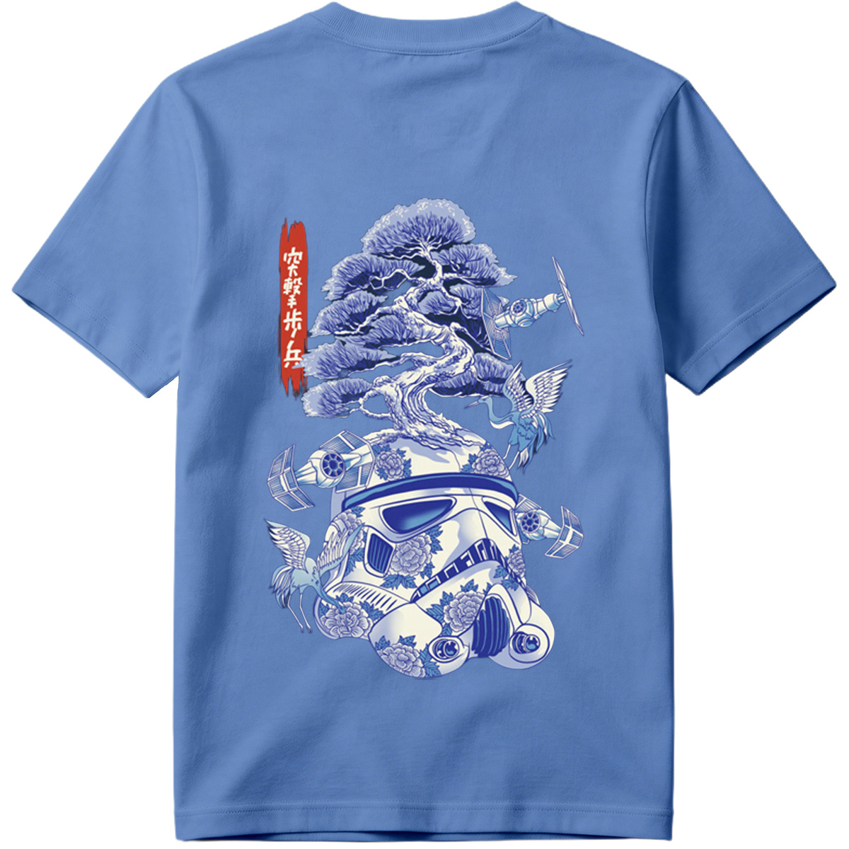Star Wars Stormtrooper with Bonsai and Cranes - Tee