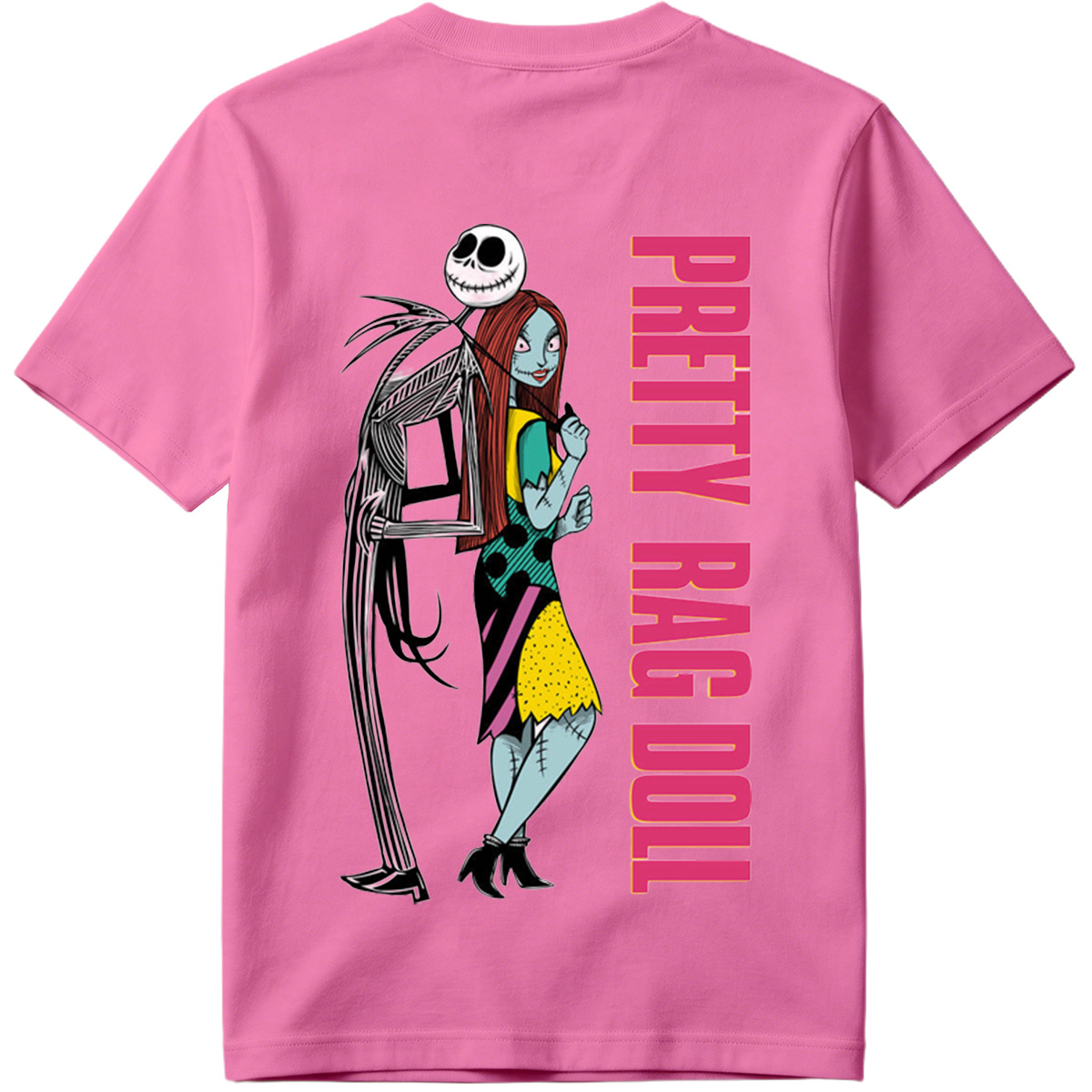 The Nightmare Before Christmas: Jack Skellington and Sally - Pretty Rag Doll - Tee
