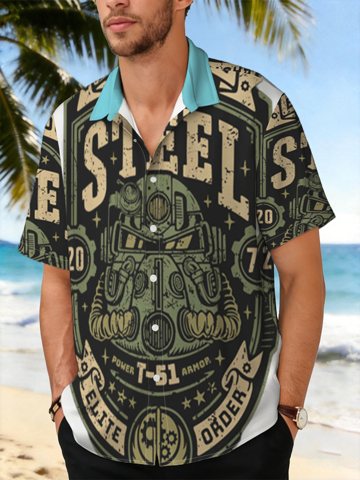 Brotherhood of Steel: T-51 Power Armor Elite Order 2077 -  Shirt