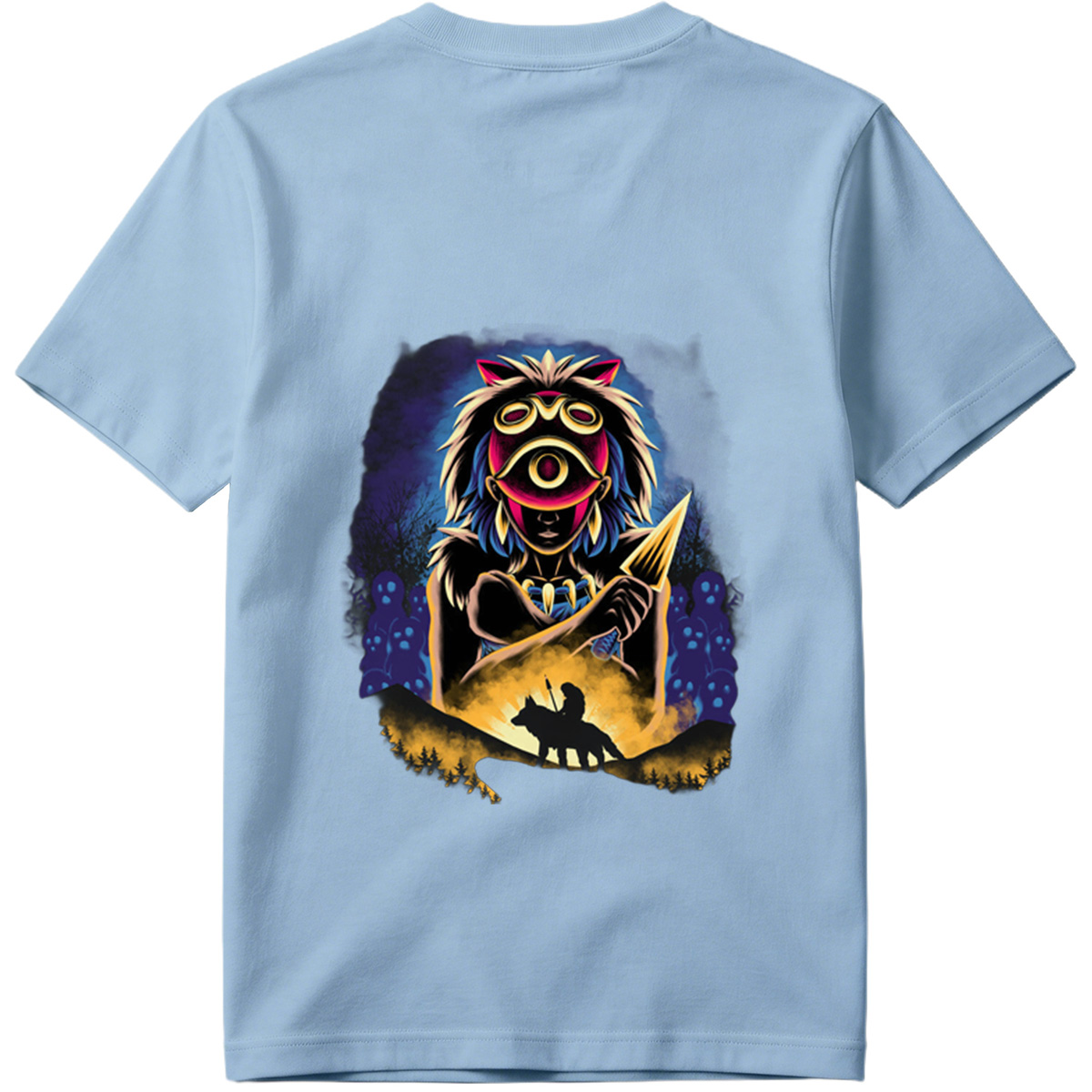 The Legend of Zelda: Mipha and the Wolf Rider - Tee