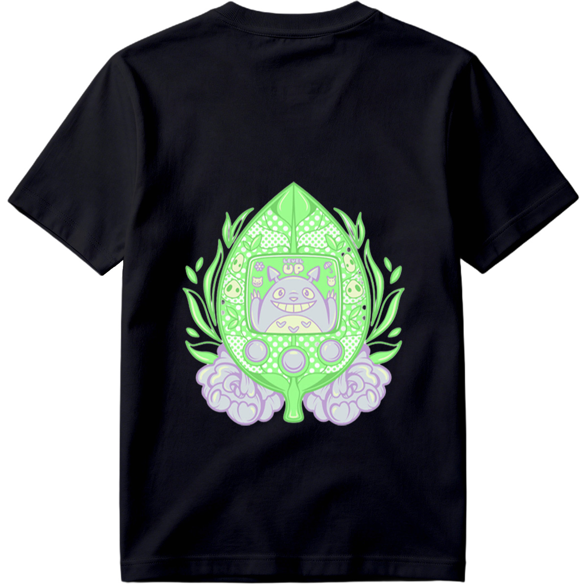 Totoro Tamagotchi Level Up - Tee