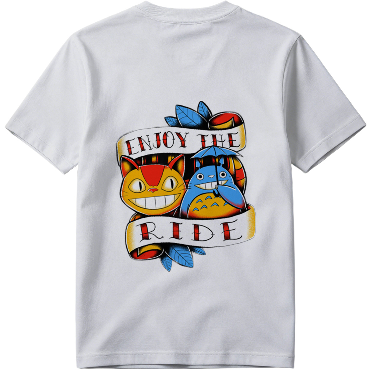 Totoro and Catbus: Enjoy the Ride - Tee
