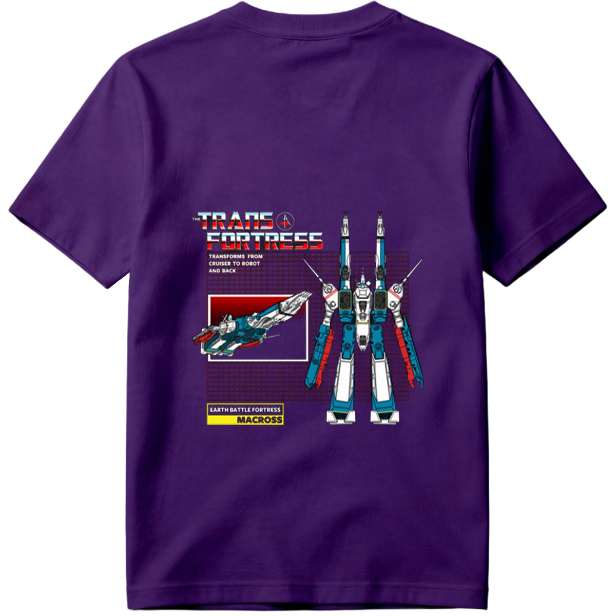 The Trans Fortress: Earth Battle Fortress Macross - Tee