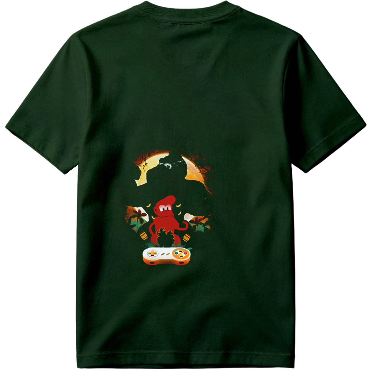 Donkey Kong and Diddy Kong with Game Controller - Tee