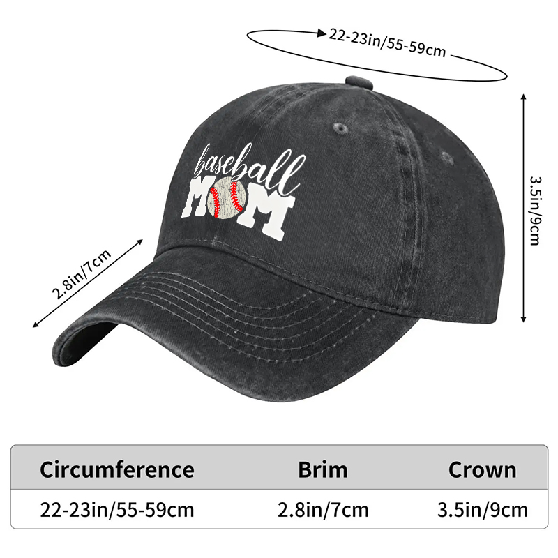 New Baseball Cap with Cute Fox Print 