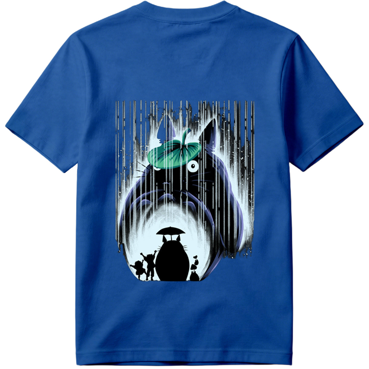 Totoro and Friends in the Rain - Tee