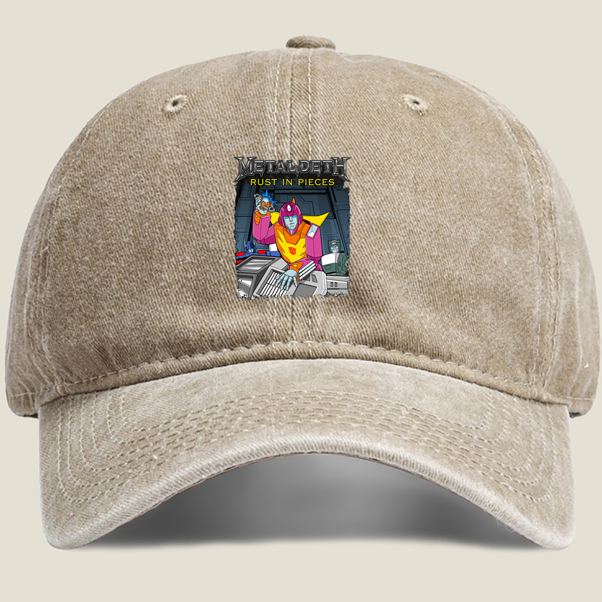 Transformers x Metallica: Rust in Pieces - Washed Denim - Baseball Cap