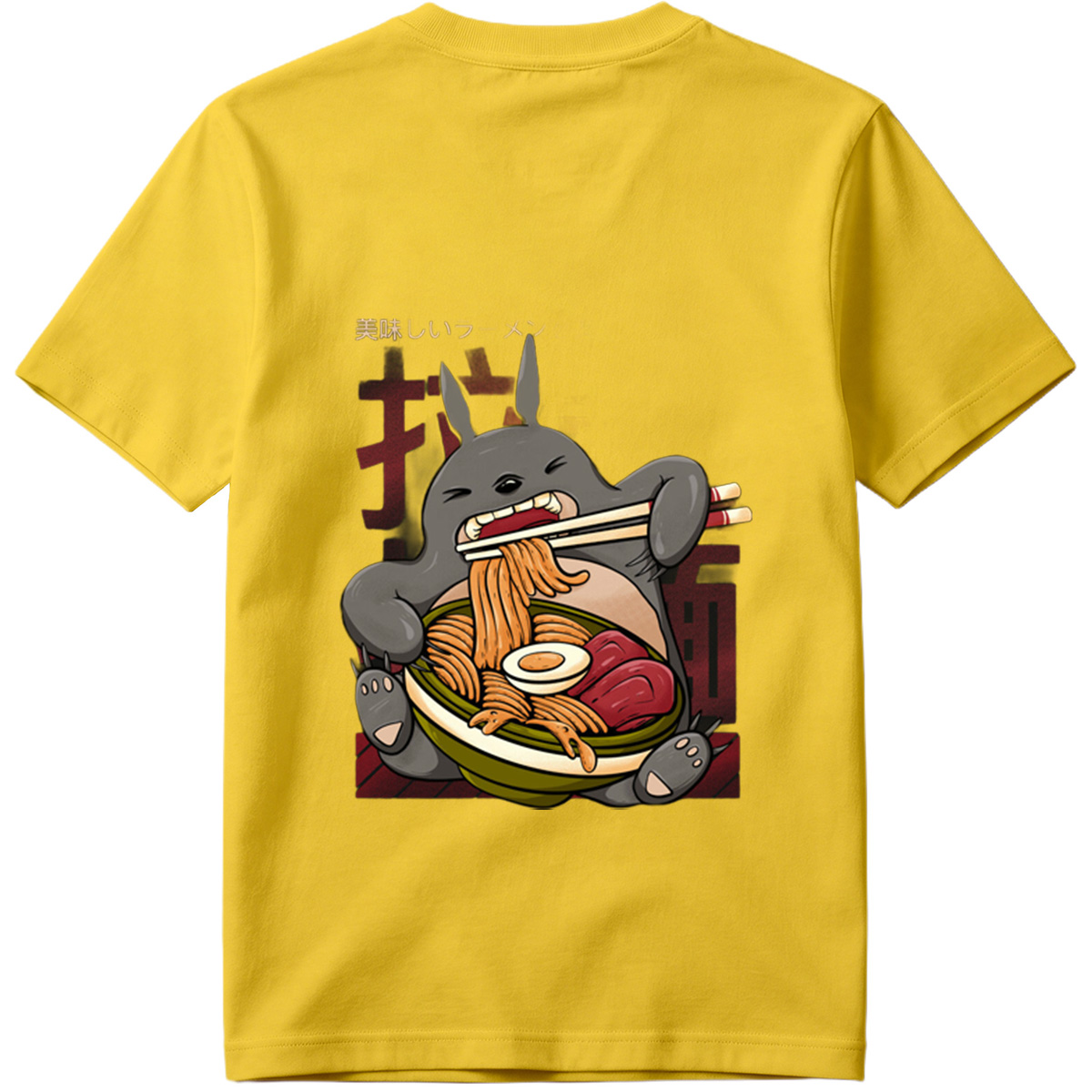 Totoro Enjoying Ramen - Tee