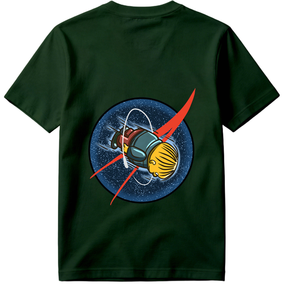 Space Adventure with a Robot Astronaut - Tee