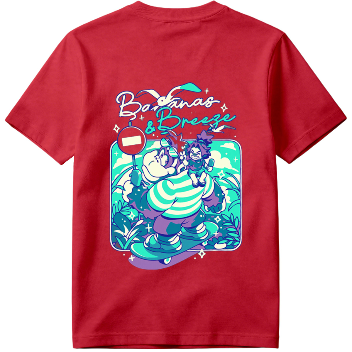 Bananas & Breeze: Wario and Birdo Adventure - Tee