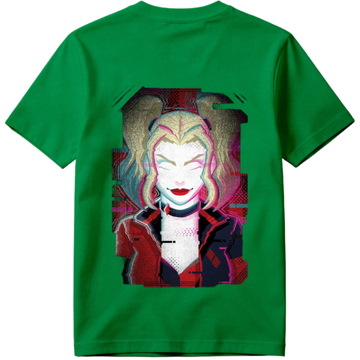 Harley Quinn: Glitch Portrait - Tee