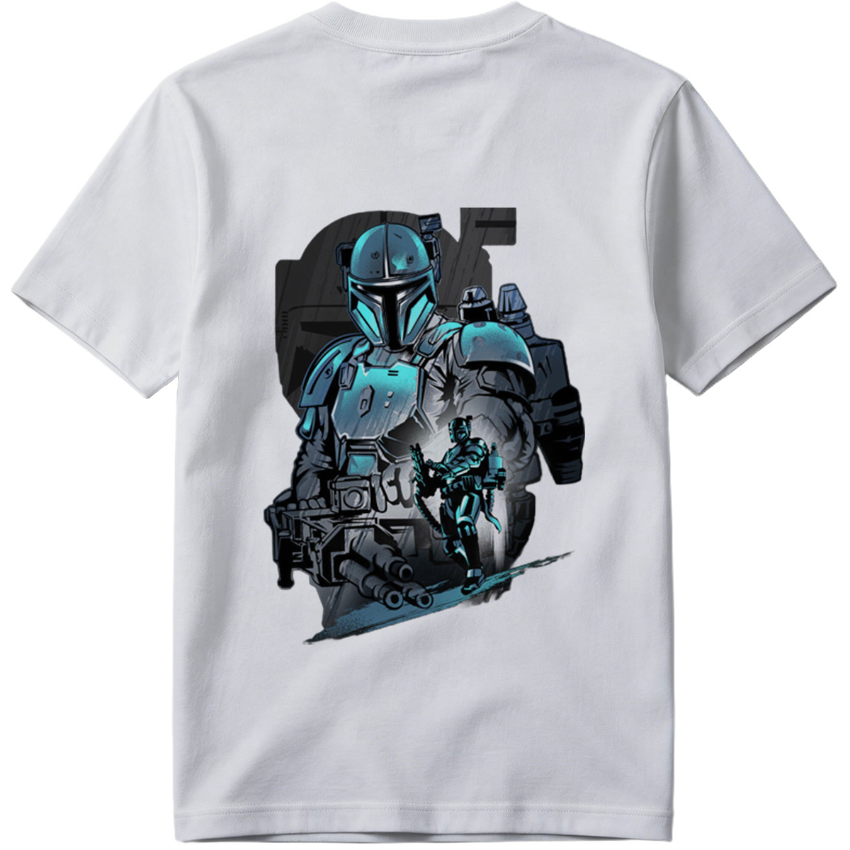 The Mandalorian and Din Djarin in Armor - Tee