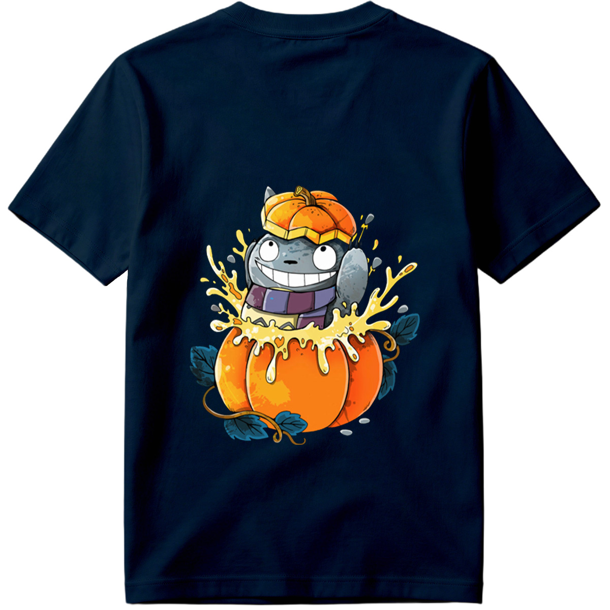 Pumpkin Cat in a Jack-o'-Lantern - Tee
