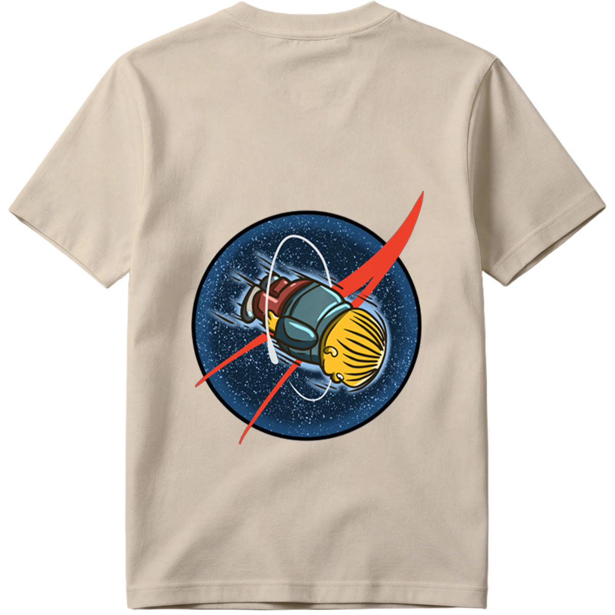 Space Adventure with a Robot Astronaut - Tee