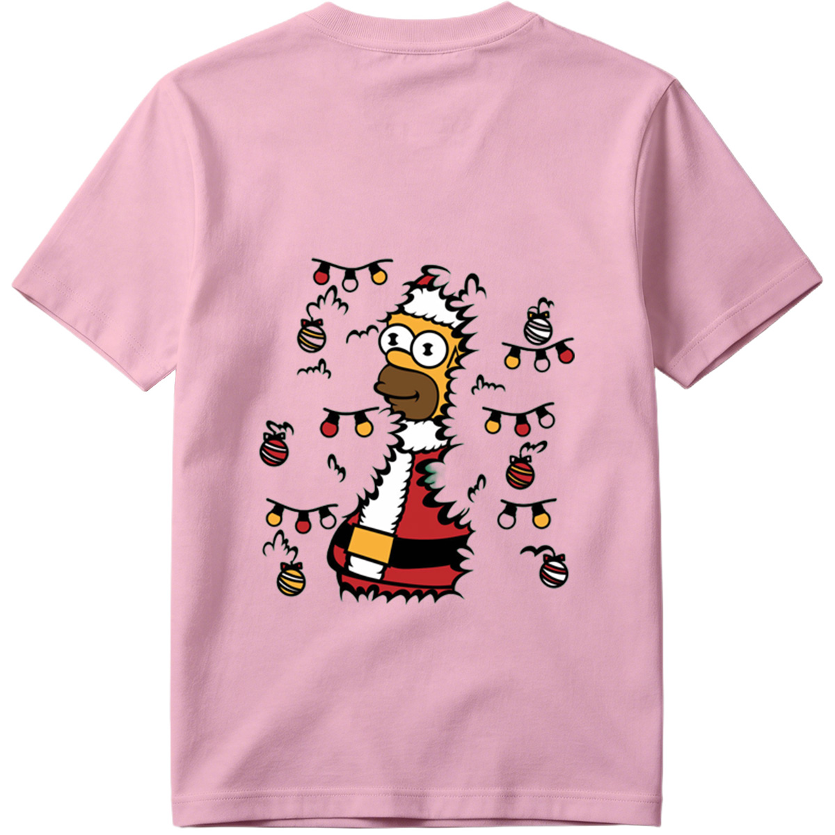 Simpsons Homer Christmas Tree - Tee