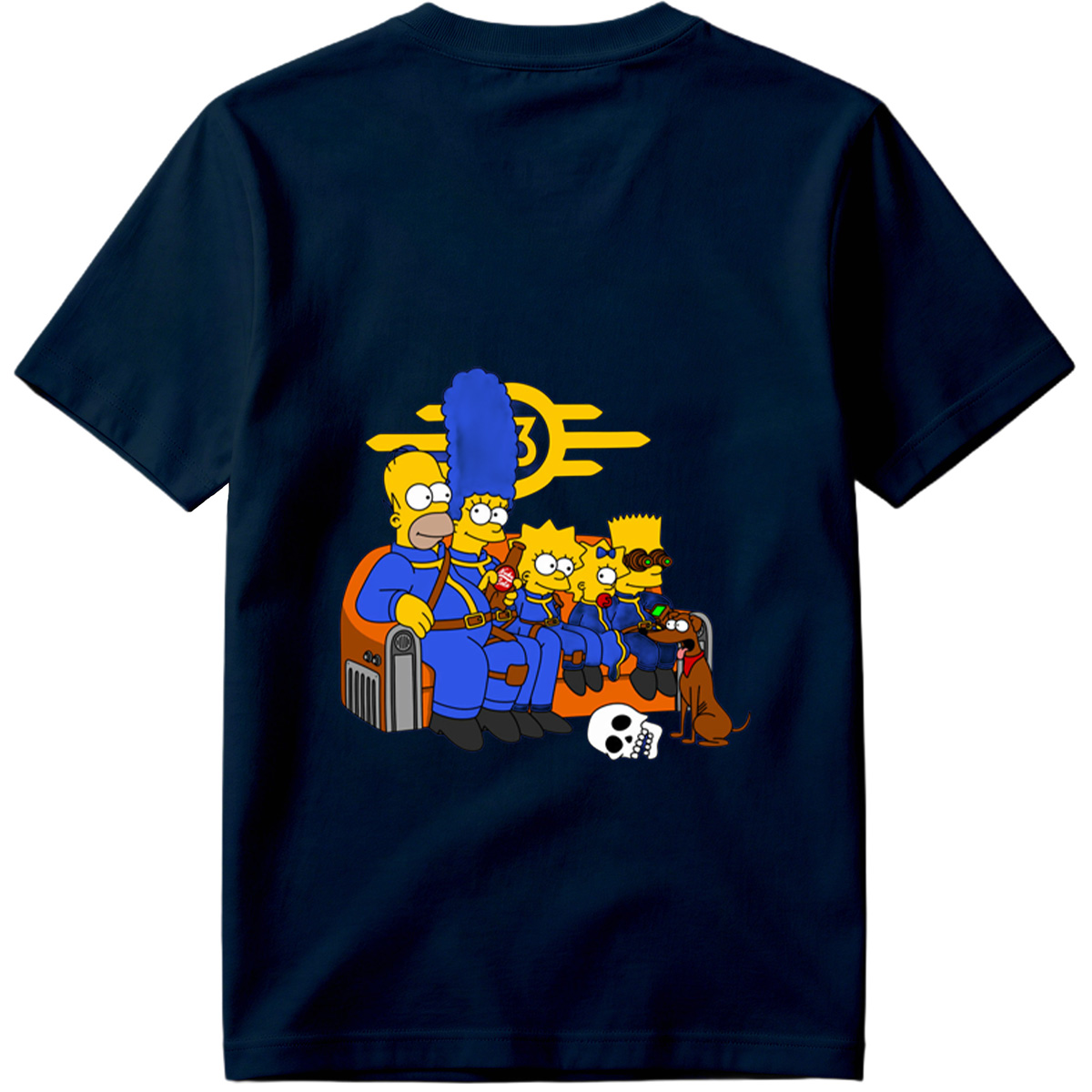 The Simpsons Family in Starfleet Uniforms - Tee