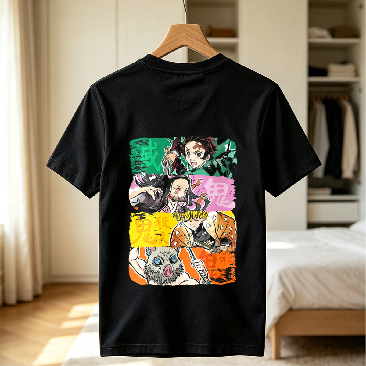 Demon Slayer: Tanjiro, Nezuko, Zenitsu, and Inosuke - Tee