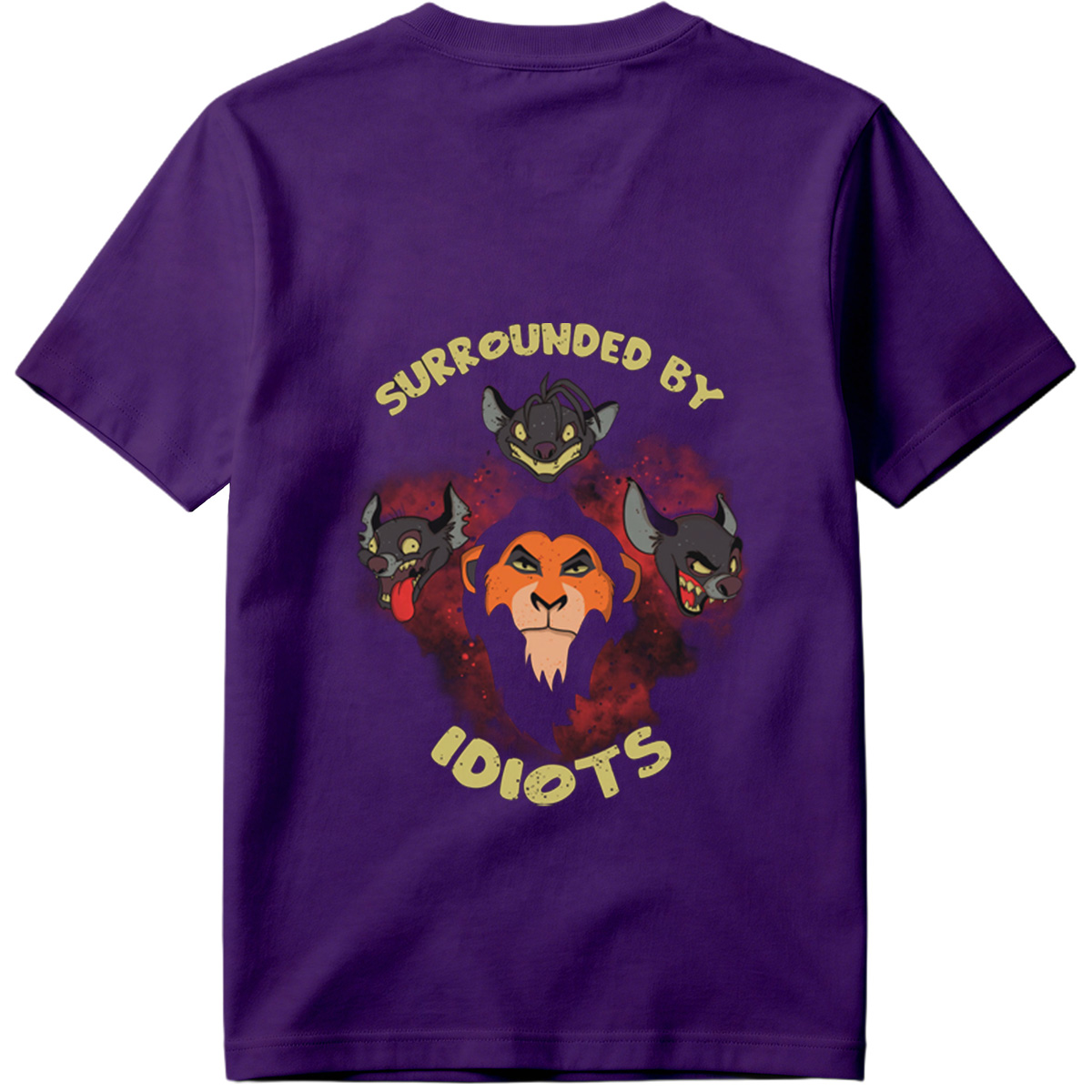 The Lion King: Scar Surrounded by Hyenas - Tee