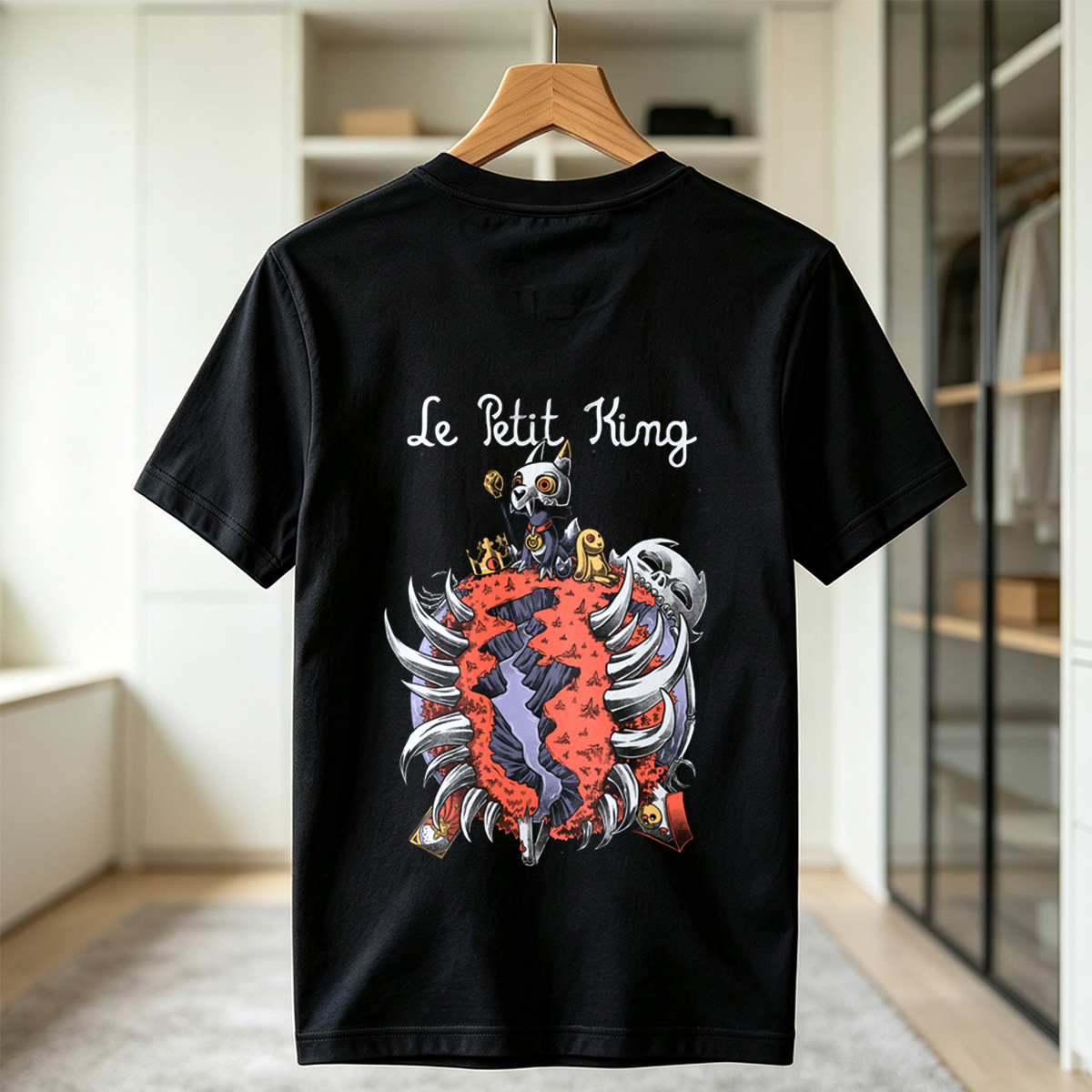 Le Petit King: The Skeletal Cat King and His Kingdom - Tee