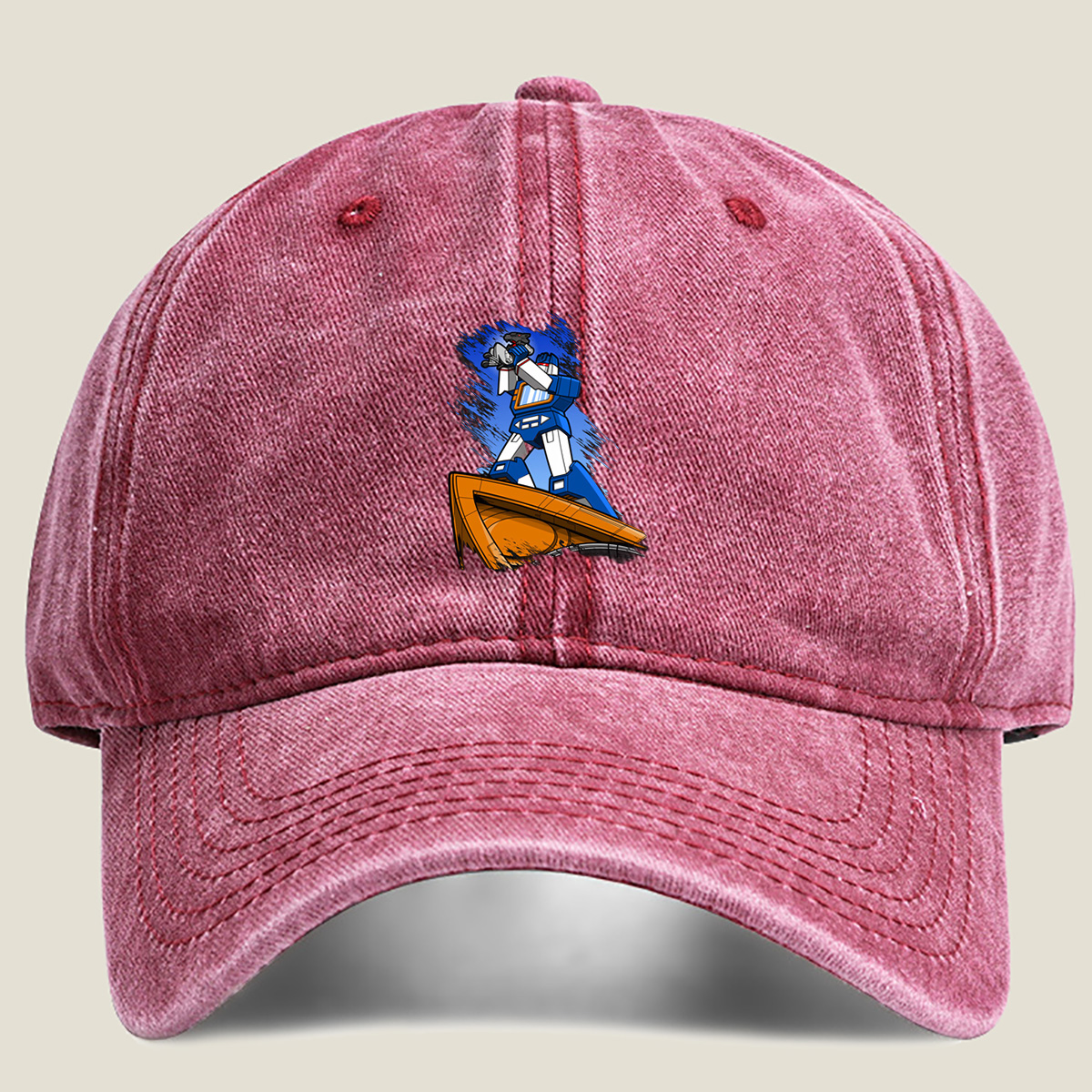 Transformers: Optimus Prime - Washed Denim - Baseball Cap