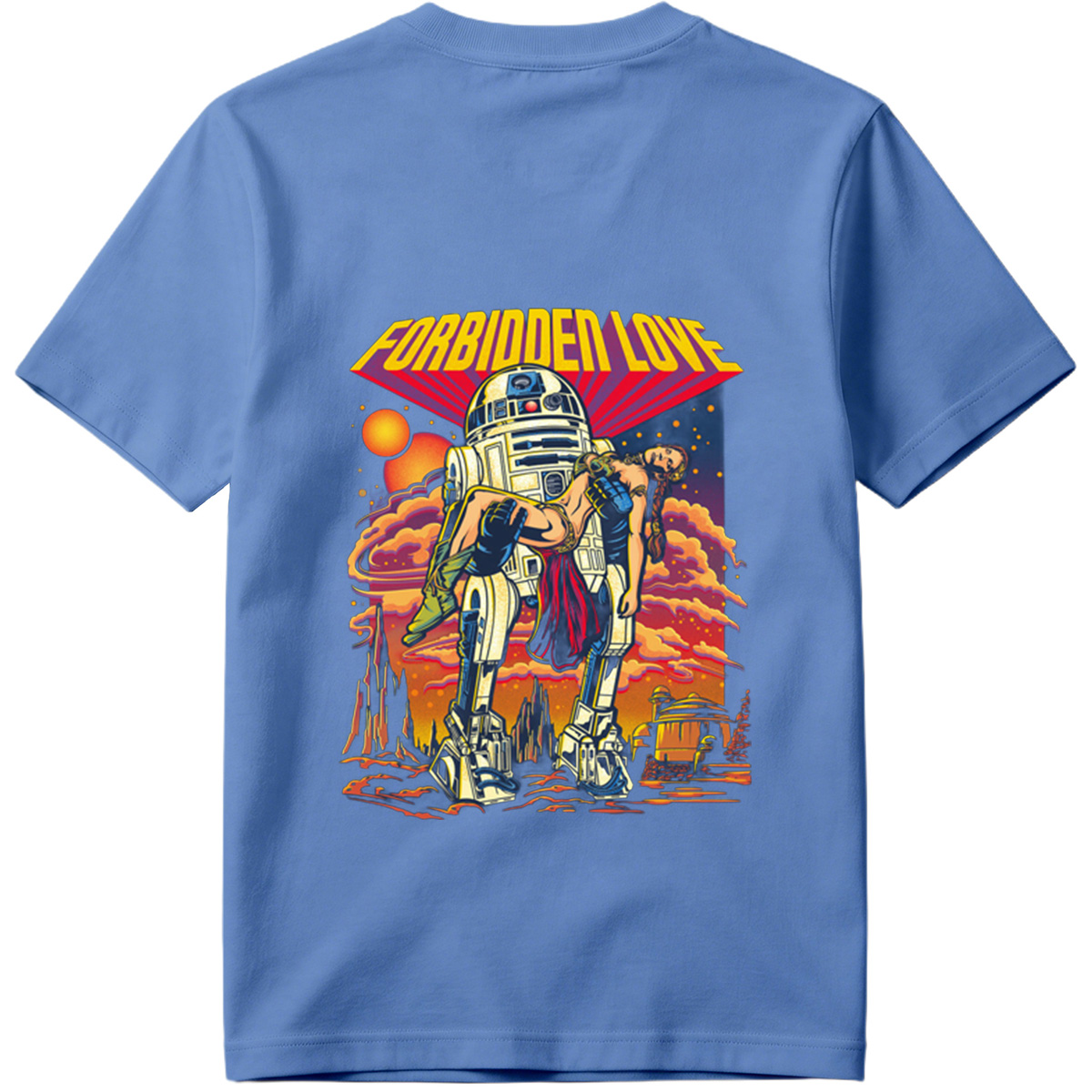 Star Wars: R2-D2 and Leia Forbidden Love - Tee