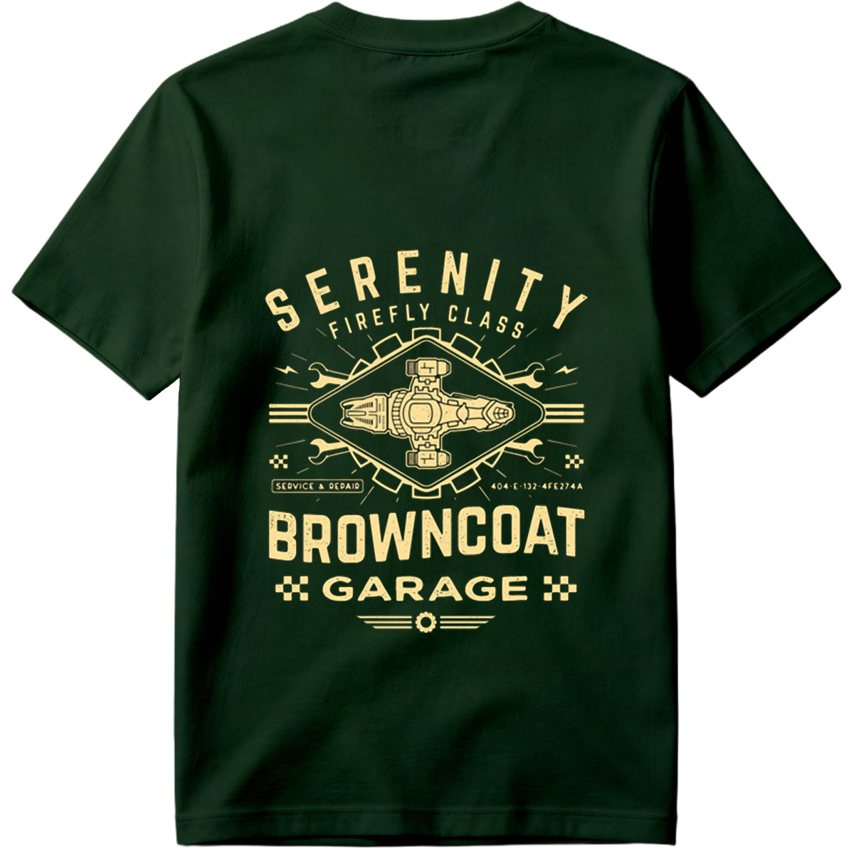 Serenity Firefly Class Browncoat Garage - Tee