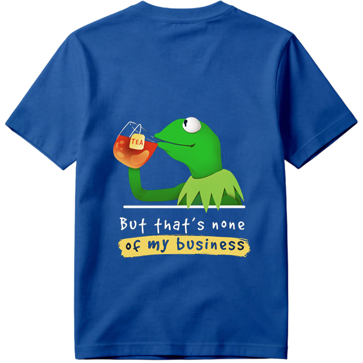 Kermit the Frog Sipping Tea: 