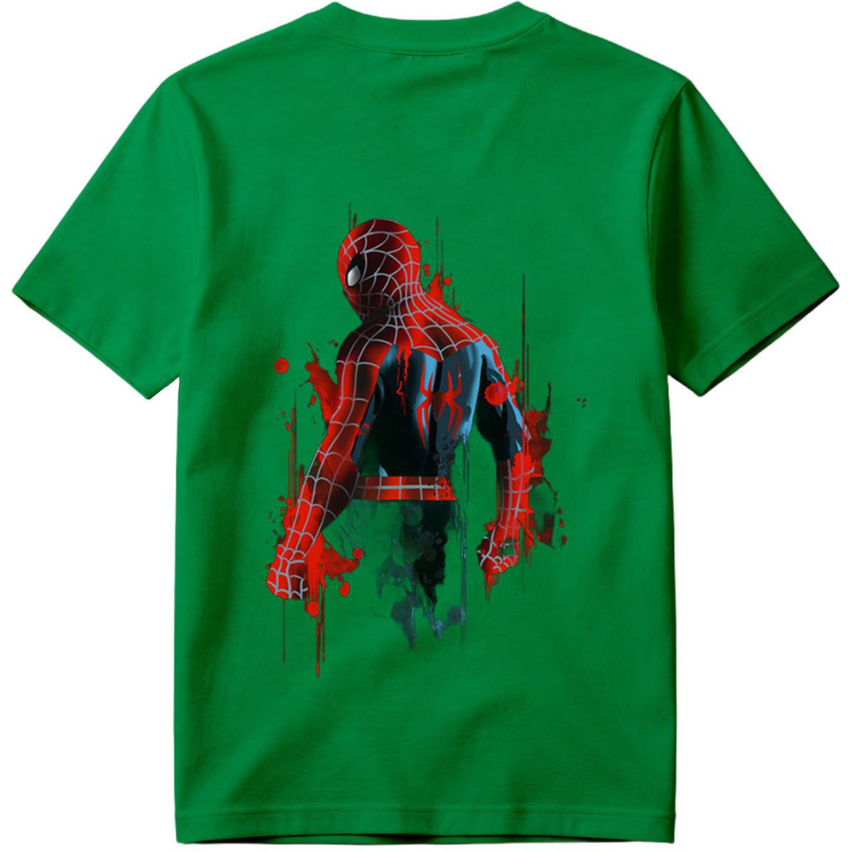 Spider-Man: The Web-Slinger in Red and Blue - Tee