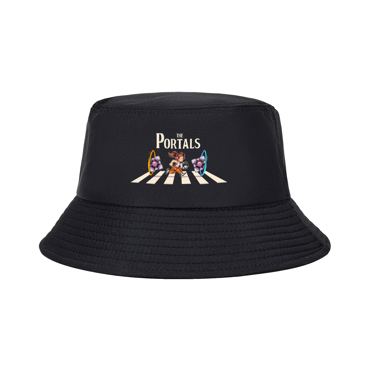 The Portals: A Character Crossing Through Dimensional Gates - Fisherman's Hat