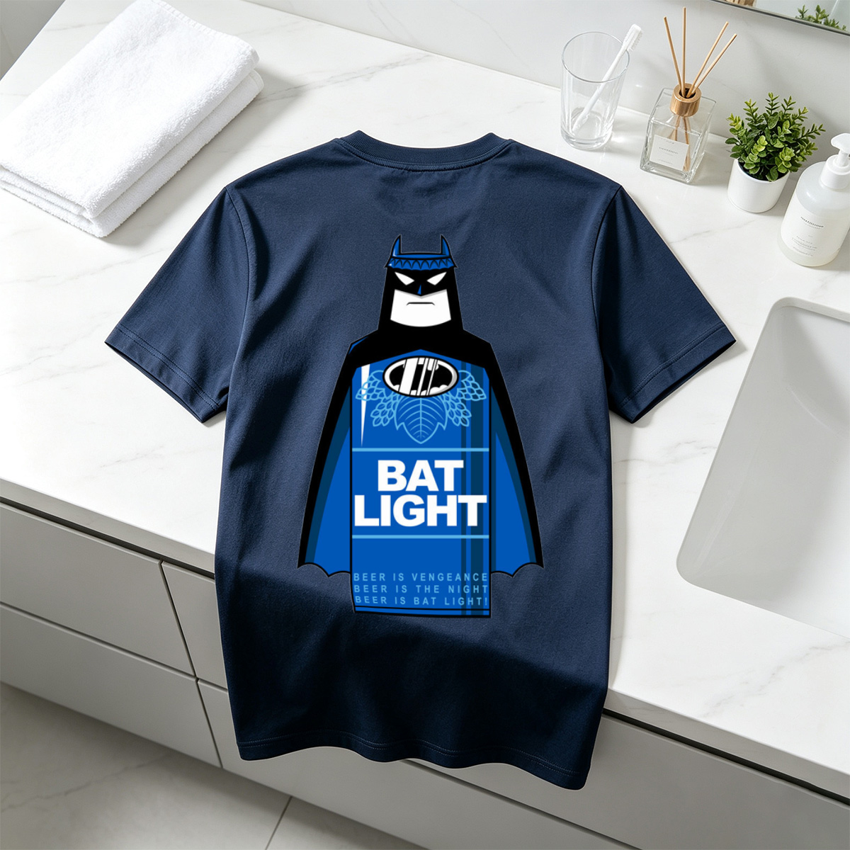Batman Bat Light Beer - Tee